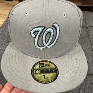 New Era 59FIFTY Gray Fitted Cap